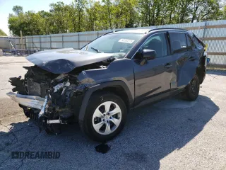 2021 Toyota RAV4 LE with VIN 2T3F1RFV3MC226972, listed as a Copart auction lot 55392225 with 73,209 mi miles and Salvage title. Bid and sale history available at DreamBid. Image 1.
