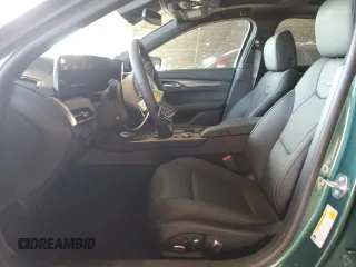 2025 Cadillac CT5 Premium Luxury with VIN 1G6DN5RK9S0106523, listed as a Copart auction lot 81950944 with 158 mi miles and Salvage title. Bid and sale history available at DreamBid. Image 7.