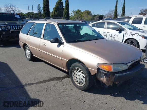 1999 Ford Escort SE with VIN 3FAFP15P6XR102047, listed as a IAAI auction lot 41686181 with 61,350 mi miles. Bid and sale history available at carsss.com. Image 1.