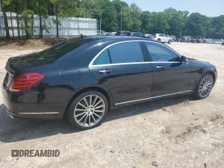 2015 Mercedes-Benz S 550 with VIN WDDUG8FB6FA092891, listed as a Copart auction lot 56431905 with 164,664 mi miles and Salvage title. Bid and sale history available at DreamBid. Image 3.