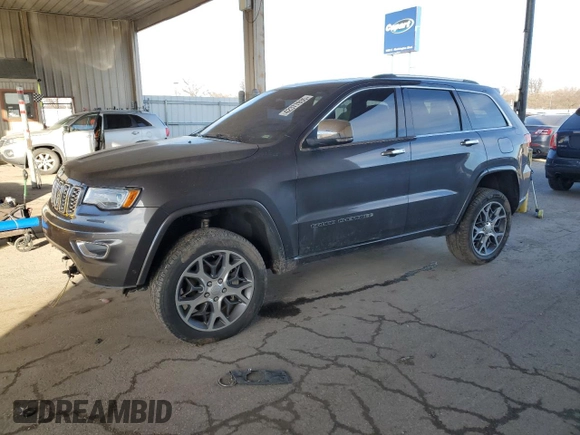 2021 Jeep Grand Cherokee Overland с VIN 1C4RJFCG0MC550464, выставлен на аукционе Copart как лот 42377935 с пробегом 64 967 миль миль и На запчасти • Non repairable. История ставок и продаж доступна на DreamBid. Изображение 1.