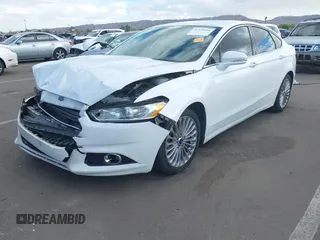 2015 Ford Fusion Titanium with VIN 3FA6P0K92FR254230, listed as a IAAI auction lot 41778494 with 199,944 mi miles. Bid and sale history available at carsss.com. Image 17.