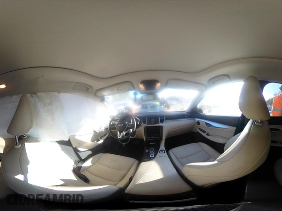 2019 Infiniti QX50 Essential with VIN 3PCAJ5M36KF146085, listed as a IAAI auction lot 41362549 with 73,383 mi miles and . Bid and sale history available at DreamBid. Image 18.