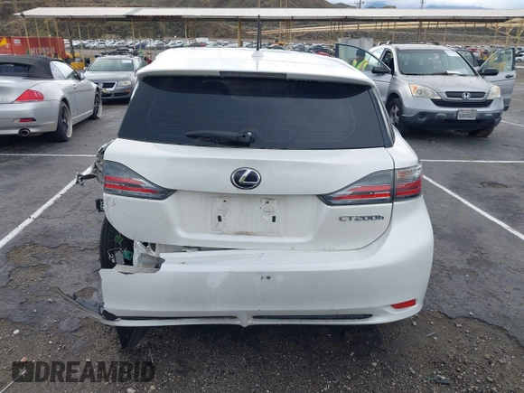 2013 Lexus CT 200h with VIN JTHKD5BH3D2139948, listed as a IAAI auction lot 41686498 with 149,151 mi miles and . Bid and sale history available at DreamBid. Image 16.