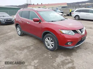 2016 Nissan Rogue SL with VIN 5N1AT2MVXGC808860, listed as a IAAI auction lot 41929897 with 118,209 mi miles and . Bid and sale history available at DreamBid. Image 1.