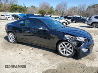 2013 Hyundai Genesis Coupe Track with VIN KMHHU6KJ9DU107140, listed as a Copart auction lot 50452515 with 86,019 mi miles and Salvage title. Bid and sale history available at DreamBid. Image 4.