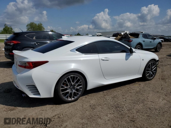 2015 Lexus RC 350 F Sport z VIN JTHHE5BC3F5008953, wystawiony jako Copart lot #52965745 z przebiegiem 157 968 mil mil oraz Szkody całkowita. Historia ofert i sprzedaży dostępna na DreamBid. Obrazek 3.