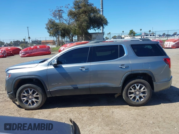 2021 GMC Acadia SLT with VIN 1GKKNMLS1MZ218856, listed as a IAAI auction lot 41797665 with 59,958 mi miles. Bid and sale history available at carsss.com. Image 15.