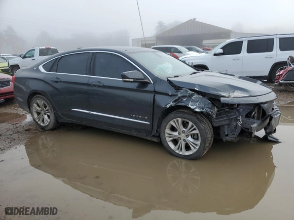 2015 Chevrolet Impala LT with VIN 2G1125S35F9186483, listed as a Copart auction lot 46235795 with 161,987 mi miles and Salvage Title. Bid and sale history available at carsss.com. Image 4.