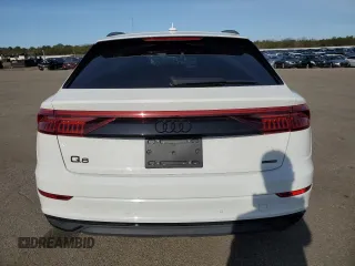 2023 Audi Q8 Premium with VIN WA1AVBF12PD044905, listed as a Copart auction lot 53206695 with 30,014 mi miles and Salvage title. Bid and sale history available at DreamBid. Image 6.