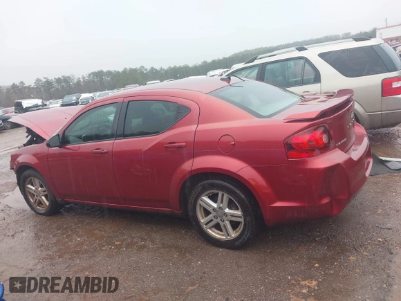 2014 Dodge Avenger SE with VIN 1C3CDZAG3EN218899, listed as a IAAI auction lot 41569599 with 158,474 mi miles. Bid and sale history available at carsss.com. Image 13.