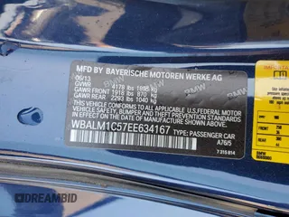 2014 BMW Z4 sDrive35is with VIN WBALM1C57EE634167, listed as a Copart auction lot 69088044 with 68,620 mi miles and Salvage Title. Bid and sale history available at carsss.com. Image 13.