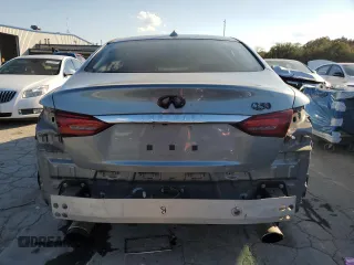 2019 Infiniti Q50 Luxe with VIN JN1EV7APXKM518952, listed as a Copart auction lot 74633794 with 39,454 mi miles and Salvage title. Bid and sale history available at DreamBid. Image 6.