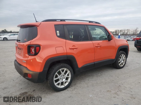 2020 Jeep Renegade Altitude z VIN ZACNJBBB8LPL68483, wystawiony jako Copart lot #82383744 z przebiegiem 111 581 mil mil oraz Szkoda całkowita • Salvage title. Historia ofert i sprzedaży dostępna na DreamBid. Obrazek 3.