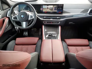 2024 BMW X6 xDrive40i with VIN 5UX33EX02R9V54848, listed as a Copart auction lot 46439645 with 9,427 mi miles and Clean Title. Bid and sale history available at carsss.com. Image 8.