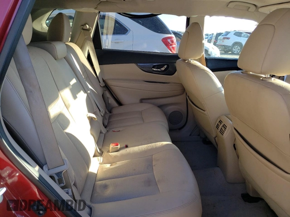 2015 Nissan Rogue SL with VIN 5N1AT2MT0FC832274, listed as a Copart auction lot 47627635 with 0 mi miles and Salvage Title. Bid and sale history available at carsss.com. Image 11.