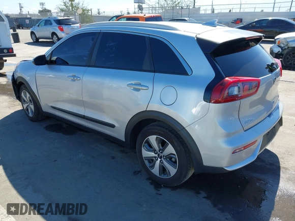 2018 Kia Niro LX with VIN KNDCB3LC9J5157481, listed as a IAAI auction lot 41682191 with 92,578 mi miles. Bid and sale history available at carsss.com. Image 3.