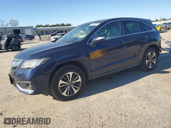 2017 Acura RDX w/Advance Pkg with VIN 5J8TB4H73HL029097, listed as a Copart auction lot 81229374 with 106,505 mi miles and Salvage Title. Bid and sale history available at carsss.com. Image 1.