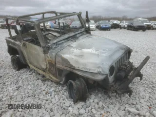 2004 Jeep Wrangler Rubicon with VIN 1J4FA69S74P787812, listed as a Copart auction lot 49821695 with Not provided miles and Salvage title. Bid and sale history available at DreamBid. Image 4.