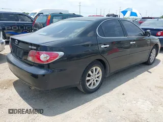 2004 Lexus ES 350 z VIN JTHBA30G945024860, wystawiony jako IAAI lot #42424238 z przebiegiem 150 991 mil mil oraz . Historia ofert i sprzedaży dostępna na DreamBid. Obrazek 4.