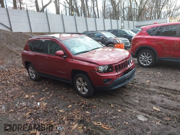 2016 Jeep Compass High Altitude with VIN 1C4NJDEB0GD779584, listed as a IAAI auction lot 41209135 with 143,624 mi miles and . Bid and sale history available at DreamBid. Image 1.