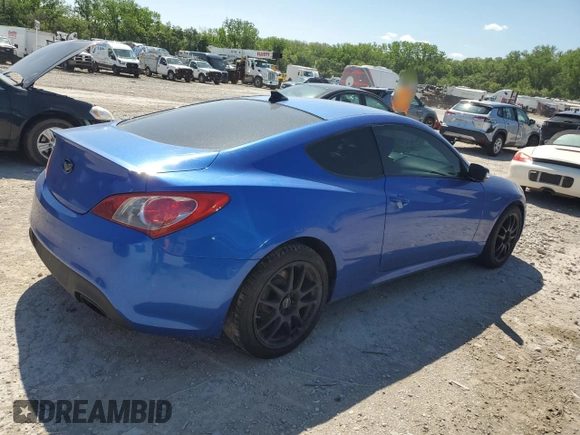 2012 Hyundai Genesis Coupe Premium with VIN KMHHT6KD0CU068823, listed as a Copart auction lot 55527415 with 148,257 mi miles and Clean title. Bid and sale history available at DreamBid. Image 3.