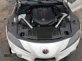 2024 Toyota GR Supra 3.0 with VIN WZ1DB0G07RW066106, listed as a Copart auction lot 73118834 with 2,652 mi miles and Salvage Title. Bid and sale history available at carsss.com. Image 12.