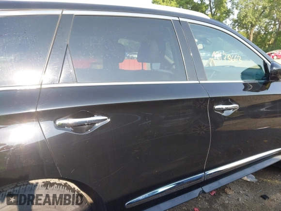 2015 Infiniti QX60 with VIN 5N1AL0MM7FC529408, listed as a IAAI auction lot 42478663 with 106,566 mi miles and . Bid and sale history available at DreamBid. Image 13.