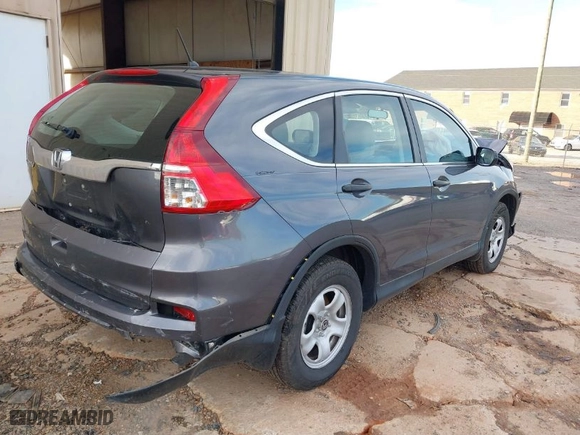 2016 Honda CR-V LX with VIN 2HKRM3H37GH559098, listed as a IAAI auction lot 41595398 with NaN miles. Bid and sale history available at carsss.com. Image 4.