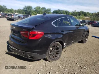 2016 BMW X6 xDrive35i with VIN 5UXKU2C53G0N81759, listed as a Copart auction lot 55359052 with 81,674 mi miles. Bid and sale history available at carsss.com. Image 4.