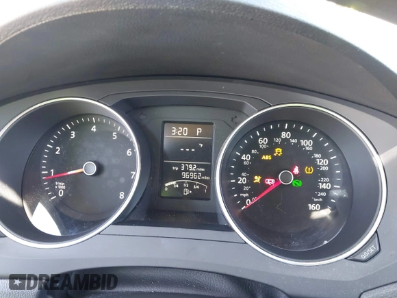 2017 Volkswagen Jetta S with VIN 3VW2B7AJ0HM356506, listed as a IAAI auction lot 42687156 with 96,962 mi miles and . Bid and sale history available at DreamBid. Image 7.