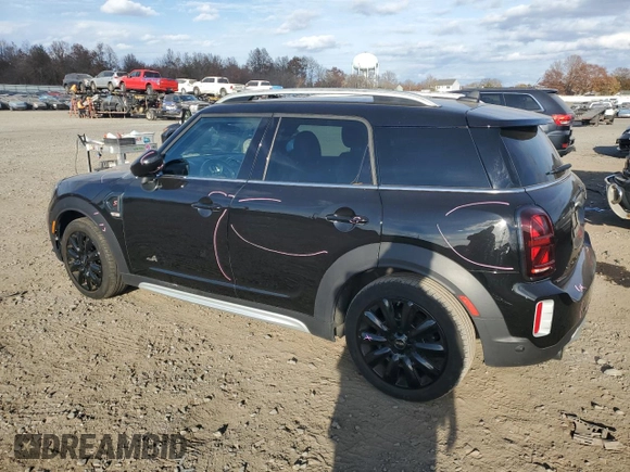 2022 MINI Countryman Cooper S z VIN WMZ83BR04N3P01106, wystawiony jako Copart lot #79172314 z przebiegiem 20 595 mil mil oraz Szkoda całkowita • Salvage title. Historia ofert i sprzedaży dostępna na DreamBid. Obrazek 2.