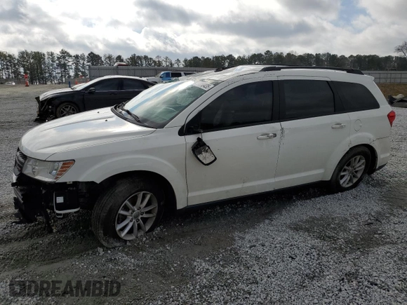 2017 Dodge Journey SXT with VIN 3C4PDCBB8HT566232, listed as a Copart auction lot 44780815 with 87,145 mi miles and Salvage Title. Bid and sale history available at DreamBid. Image 1.