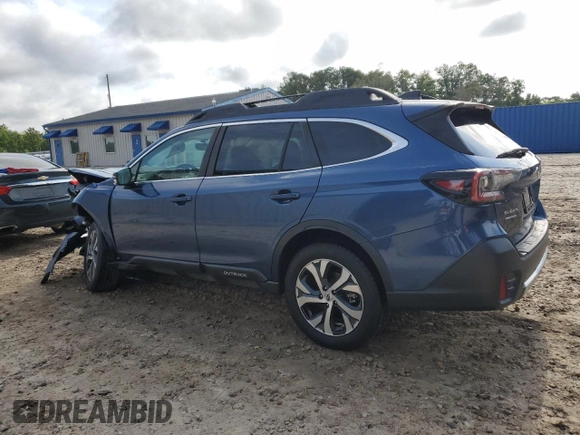 2022 Subaru Outback Limited with VIN 4S4BTANC3N3249791, listed as a Copart auction lot 56988285 with 27,666 mi miles and Non repairable. Bid and sale history available at DreamBid. Image 2.