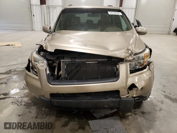 2006 Honda Pilot EX-L with VIN 2HKYF18506H563925, listed as a Copart auction lot 54539435 with 199,442 mi miles and Salvage Title. Bid and sale history available at DreamBid. Image 5.
