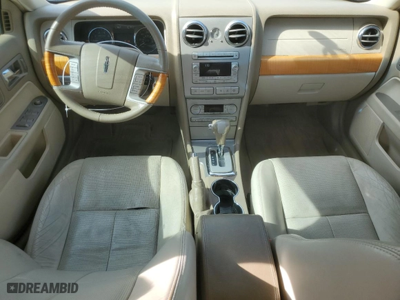 2008 Lincoln MKZ with VIN 3LNHM26T68R644789, listed as a Copart auction lot 50398305 with 188,058 mi miles and Salvage Title. Bid and sale history available at carsss.com. Image 8.
