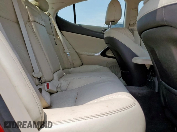 2012 Lexus IS 250 with VIN JTHBF5C2XC5179039, listed as a Copart auction lot 56964635 with 174,438 mi miles and Salvage title. Bid and sale history available at DreamBid. Image 10.