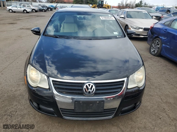 2009 Volkswagen Eos Komfort with VIN WVWBA71F19V006813, listed as a Copart auction lot 51868645 with 79,038 mi miles and Clean Title. Bid and sale history available at carsss.com. Image 5.