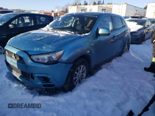 2012 Mitsubishi Outlander Sport SE z VIN JA4AJ3AUXCZ604119, wystawiony jako Copart lot #45923315 z przebiegiem 166 056 mil mil oraz Szkoda całkowita • Salvage title. Historia ofert i sprzedaży dostępna na DreamBid. Obrazek 1.