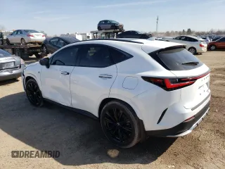 2022 Lexus NX with VIN JTJKGCEZ4N2000346, listed as a Copart auction lot 49198045 with 33,240 mi miles and Clean Title. Bid and sale history available at carsss.com. Image 2.