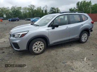 2019 Subaru Forester with VIN JF2SKACC9KH443011, listed as a Copart auction lot 55320985 with 26,734 mi miles and Salvage title. Bid and sale history available at DreamBid. Image 1.