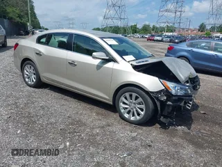 2014 Buick LaCrosse Leather with VIN 1G4GB5G39EF121065, listed as a IAAI auction lot 42699330 with 48,000 mi miles and . Bid and sale history available at DreamBid. Image 1.