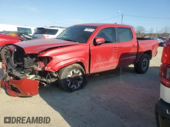2016 Toyota Tacoma SR with VIN 3TMCZ5AN1GM022641, listed as a Copart auction lot 47551415 with 141,522 mi miles and Salvage Title. Bid and sale history available at carsss.com. Image 1.