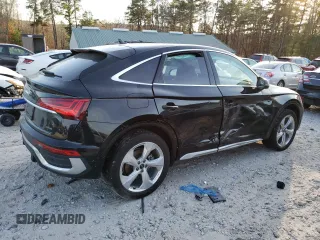 2024 Audi Q5 Sportback S line Prestige with VIN WA16AAFY7R2047970, listed as a Copart auction lot 78862604 with 13,186 mi miles and Salvage title. Bid and sale history available at DreamBid. Image 3.