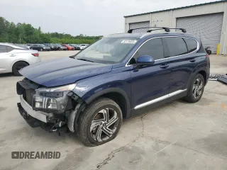 2022 Hyundai Santa Fe SEL z VIN 5NMS24AJXNH451476, wystawiony jako Copart lot #53116055 z przebiegiem 87 635 mil mil oraz Szkoda całkowita • Salvage title. Historia ofert i sprzedaży dostępna na DreamBid. Obrazek 1.