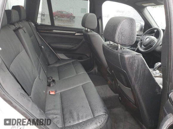 2013 BMW X3 xDrive35i with VIN 5UXWX7C54DL977845, listed as a Copart auction lot 48598485 with 24,753 mi miles and Salvage Title. Bid and sale history available at DreamBid. Image 12.