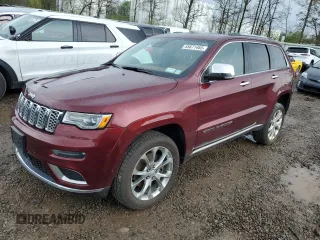 2020 Jeep Grand Cherokee Summit with VIN 1C4RJFJT8LC419202, listed as a Copart auction lot 55671465 with 50,422 mi miles and Salvage title. Bid and sale history available at DreamBid. Image 1.
