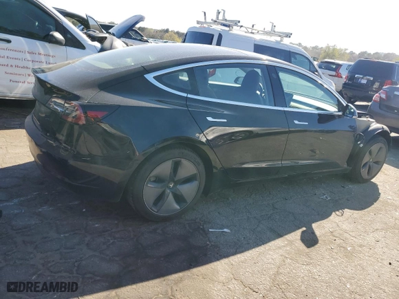 2018 Tesla Model 3 Long Range Battery with VIN 5YJ3E1EA2JF152600, listed as a Copart auction lot 49958495 with 86,624 mi miles and Salvage Title. Bid and sale history available at carsss.com. Image 3.