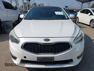 2016 Kia Cadenza Premium with VIN KNALN4D75G5218796, listed as a IAAI auction lot 42151269 with 123,332 mi miles. Bid and sale history available at carsss.com. Image 12.