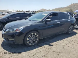 2015 Honda Accord Sport with VIN 1HGCR2F54FA257989, listed as a Copart auction lot 56375705 with 142,746 mi miles and Salvage Title. Bid and sale history available at DreamBid. Image 1.